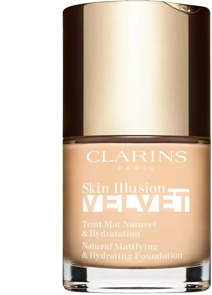 Clarins Skin Illusion Base de maquillaje líquida aterciopelada hidratante 30mL 103N