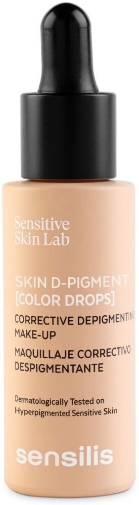 Sensilis Skin D-Pigment [Gotas de Color] Maquillaje Despigmentante Corrector 30mL 01 Beige