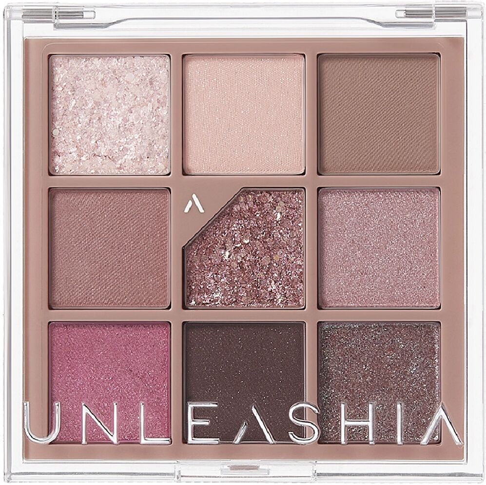 Unleashia Paleta de ojos Glitterpedia - Sombras de ojos 6,6g 5 All of Dusty Rose