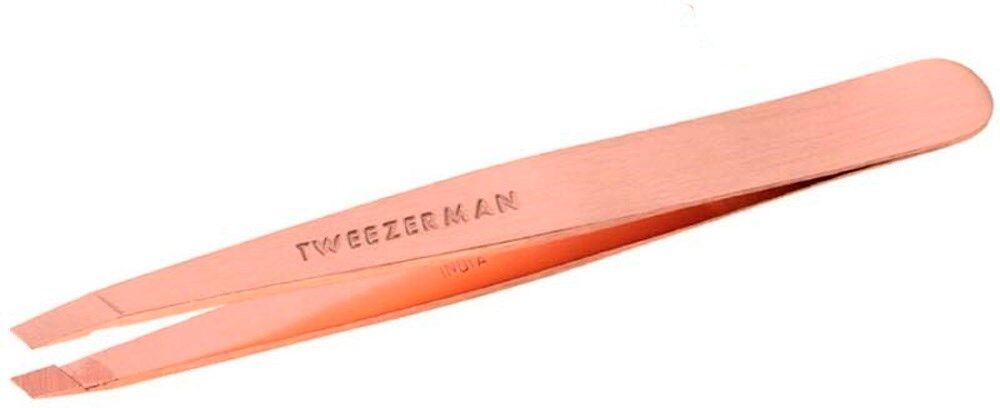 Tweezerman Mini pinza oblicua 1&nbsp;un. Rose Gold