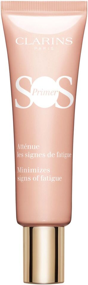 Clarins SOS Primer El rosa minimiza los signos de fatiga 30mL