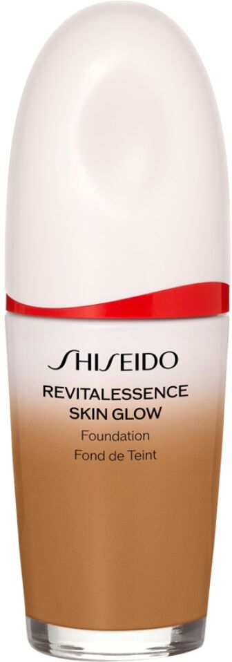 Shiseido Base de maquillaje Revital Essence Skin Glow 30mL 420 Bronze SPF30