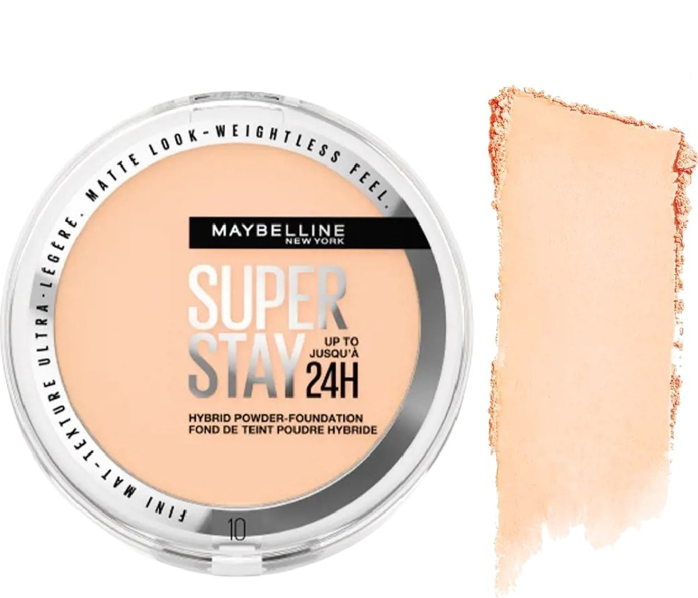 Maybelline Base de polvo híbrida Super Stay 24H 9g 10