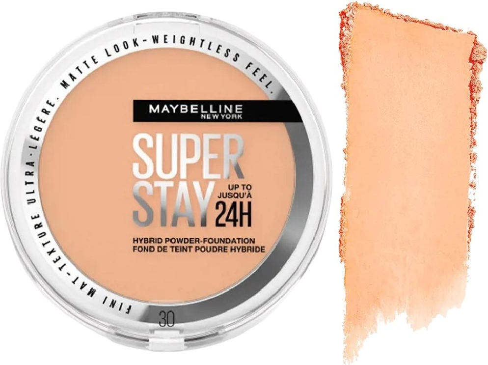 Maybelline Base de polvo híbrida Super Stay 24H 9g 30