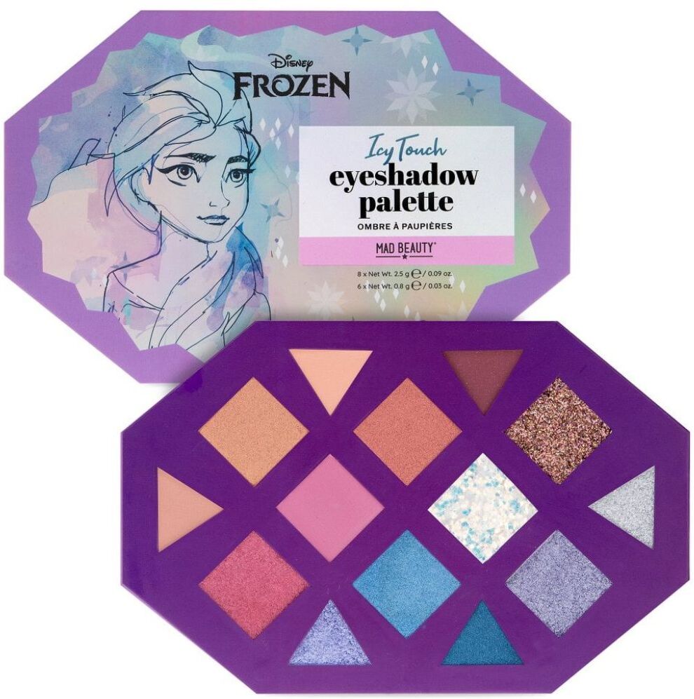 Mad Beauty Disney Paleta de sombras de ojos Frozen Icy Touch 1&nbsp;un.