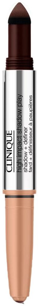 Clinique High Impact Sombras de ojos dúo Shadow Play 4mL Café Au Laite