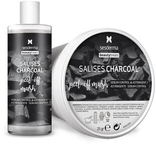 Sesderma Beauty Treats Salises Charcoal Peel-Off Mask 25g + 75ml