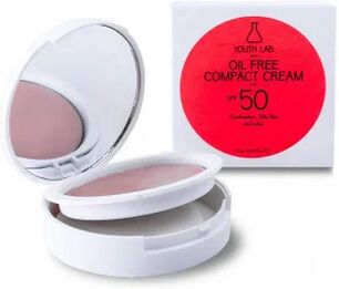 YouthLab Youth Lab Crema Compacta con Color Spf 50 Sin Aceite Dark Color 10g