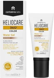 Heliocare 360º Color Water Gel Bronze Protector Solar SPF50+ 50ml