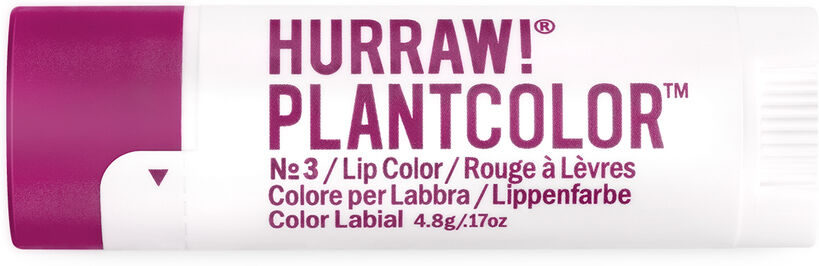 Hurraw! Bálsamo labial con color PLANTCOLOR™ Nº 3