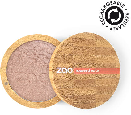 Zao Make-up Polvo compacto iluminador 310 Champagne Rosé