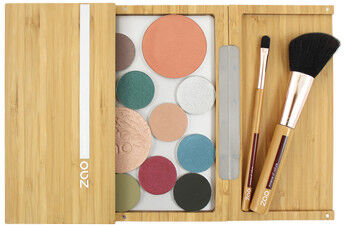 Zao Make-up Paleta multifunción de bambú