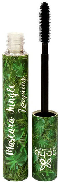 Boho green make-up Máscara de pestañas Jungle Longueur Bio 01 Noir