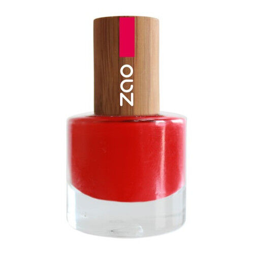 Zao Make-up Esmalte de uñas 10-free 650 Carmin Red