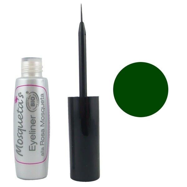 Mosqueta's Eyeliner líquido verde