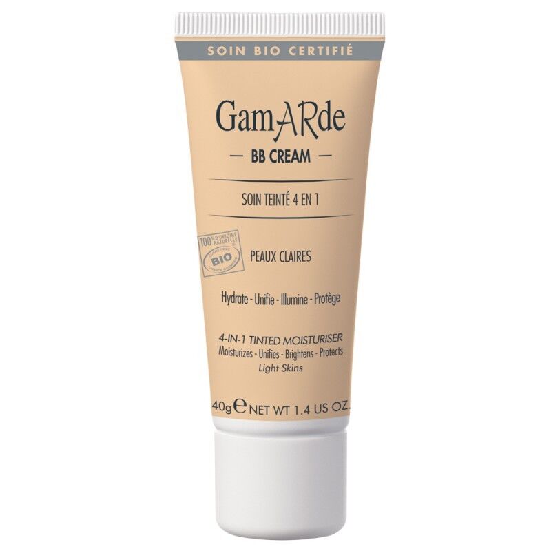 Gamarde BB Crema facial 4 en 1 para piel clara