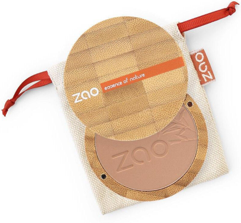 Zao Make-up Polvo compacto 305 Chocolat au Lait