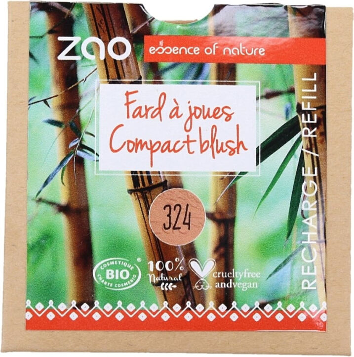 Zao Make-up Recarga de colorete 324 Rouge Brique