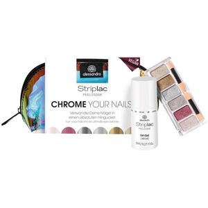 ALESSANDRO Striplac Peel Or Soak Chrome Your Nails! Gift Set