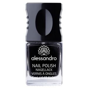 ALESSANDRO Nail Polish No.77 Midnight Black 5ml