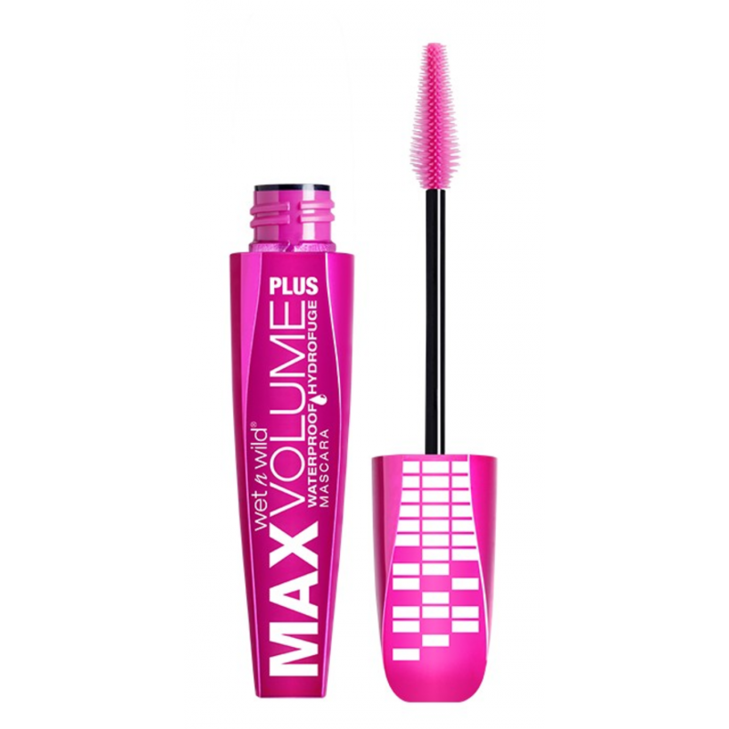 Wet &#039;n Wild Max Volume Plus Waterproof Mascara Black 8 ml Ripsiv&auml;ri