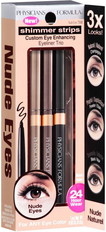 Physicians Formula Shimmer Kohl Kajal Eyeliner Trio Nude Eyes 3 kpl Silm&auml;nrajaus