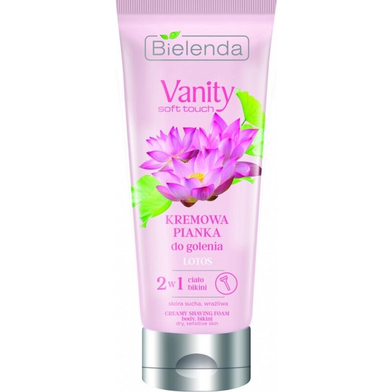 Bielenda Vanity Soft Touch Lotus Hair Removal Shaving Foam 175 g Shaving Foam