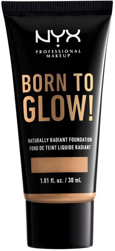 NYX Born To Glow! Radiant Foundation Neutral Buff 30 ml Meikkivoide