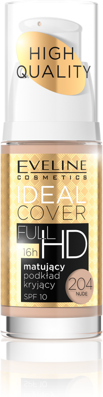 Eveline Ideal Cover Matt &amp; Covering Foundation 204 Nude 30 ml Meikkivoide