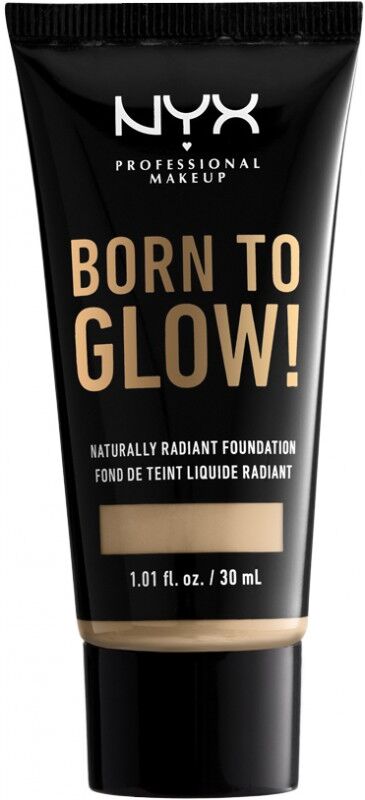 NYX Born To Glow! Radiant Foundation Vanilla 30 ml Meikkivoide