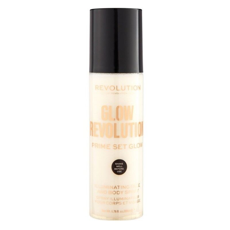 Revolution Makeup Prime Set Glow Eternal Gold Spray 200 ml Makeup Fixing Spray