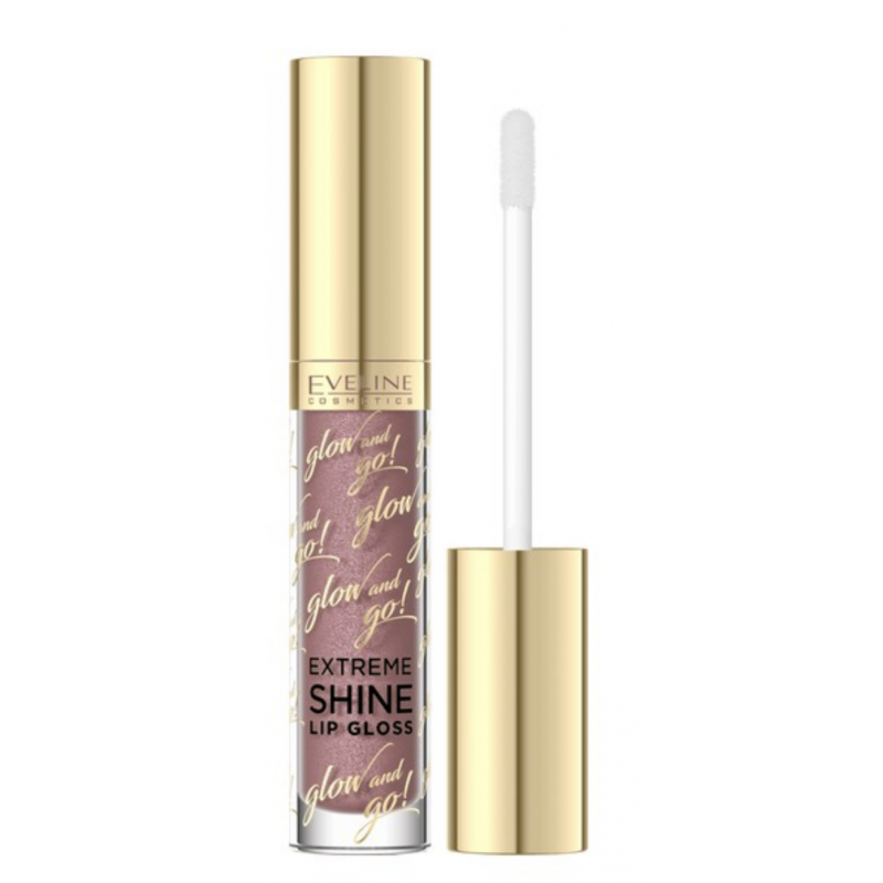 Eveline Extreme Shine Lipgloss 05 Sparkling Carmel 4,5 ml Huulikiilto