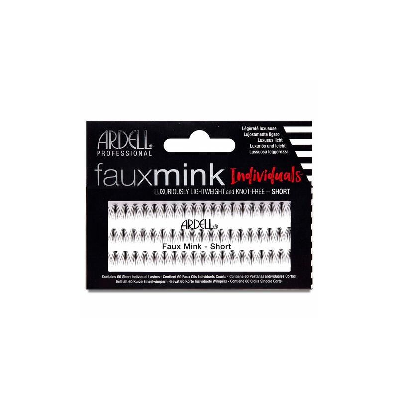 Ardell Faux Mink Individuals Knot-Free Short Black 60 kpl Irtoripset