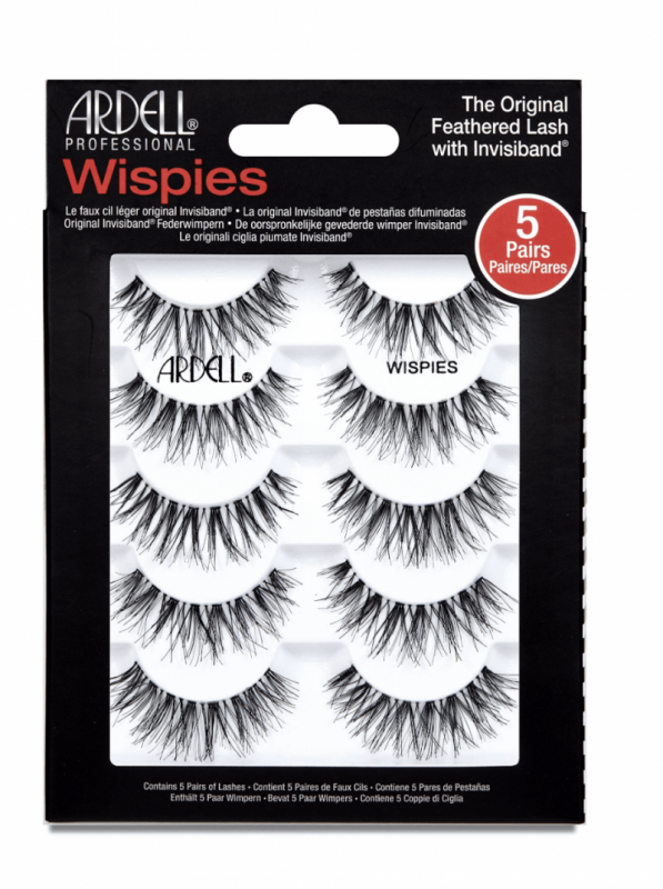 Ardell False Eyelashes Wispies Invisiband 5 paria Irtoripset