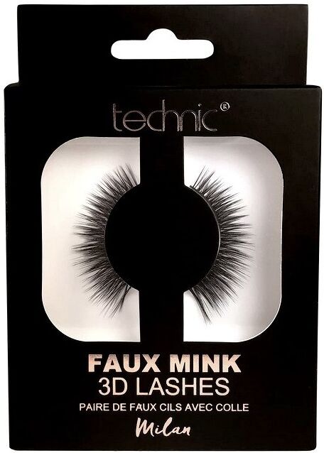 Technic Faux Mink 3D Lashes Milan 1 pari Irtoripset