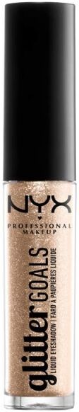 NYX Glitter Goals Liquid Eyeshadow 02 Polished Pin Up 3,4 g Luomiv&auml;ri