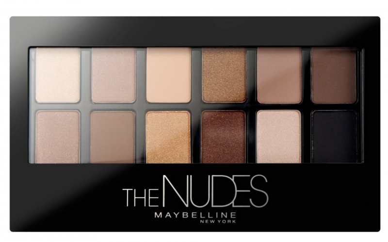 Maybelline Eyeshadow Palette 01 The Nudes 1 kpl Luomiv&auml;ri