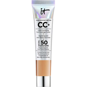 IT Cosmetics Fond de Teint Your Skin But Better CC+ Crème Correctrice SPF50+ Tan 12ml - Publicité