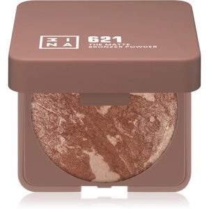 3INA The Bronzer Powder poudre compacte bronzante teinte 621 Glow Sand 7 g - Publicité