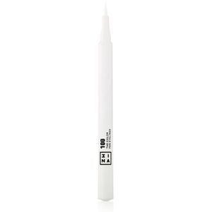 3INA The Color Pen Eyeliner eye-liner feutre teinte 100 - White 1 ml - Publicité