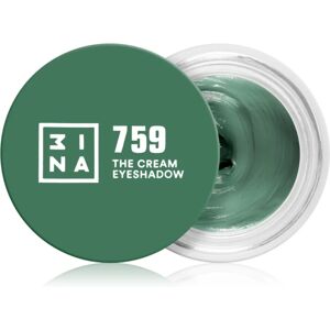 3INA The 24H Cream Eyeshadow fard à paupières crème teinte 759 Olive green 3 ml - Publicité