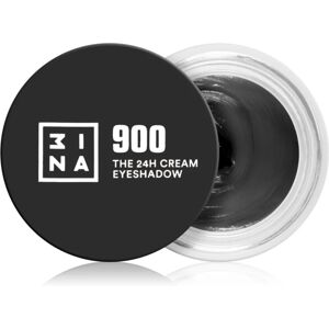 3INA The 24H Cream Eyeshadow fard à paupières crème teinte 900 Black 3 ml - Publicité