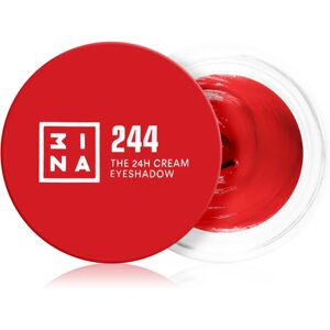 3INA The 24H Cream Eyeshadow fard à paupières crème teinte 244 Red 3 ml - Publicité