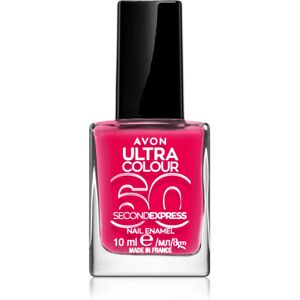 Avon Ultra Colour 60 Second Express vernis à ongles à séchage rapide teinte Fun N Fuchsia 10 ml - Publicité