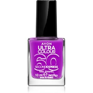 Avon Ultra Colour 60 Second Express vernis à ongles à séchage rapide teinte Ultraviolet 10 ml - Publicité