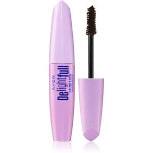 Avon DelightFull False Lash mascara waterproof allongeant teinte Lava Brown 10 ml