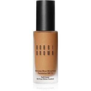 Bobbi Brown Skin Long-Wear Weightless Foundation fond de teint longue tenue SPF 15 teinte Honey (W-064) 30 ml - Publicité