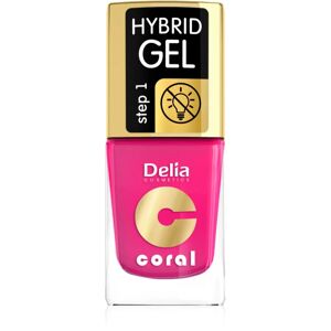 Delia Cosmetics Coral Nail Enamel Hybrid Gel vernis à ongles gel teinte 03 11 ml