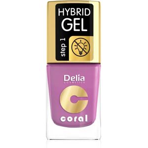 Delia Cosmetics Coral Nail Enamel Hybrid Gel vernis à ongles gel teinte 05 11 ml - Publicité