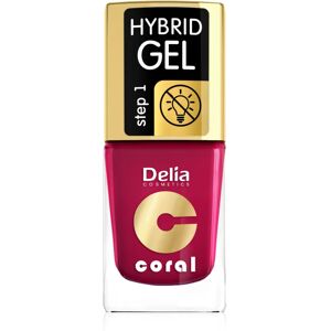 Delia Cosmetics Coral Nail Enamel Hybrid Gel vernis à ongles gel teinte 06 11 ml - Publicité